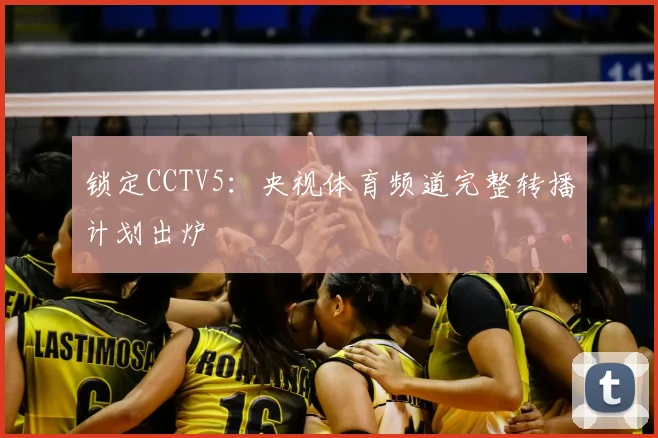 锁定CCTV5:央视体育频道完整转播计划出炉